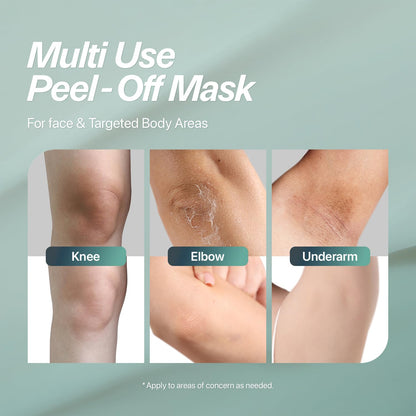 HOTCHARDE Peel Off Cream Mask for Dark Spots, Cream-to-Clear Mask for Brighter, More Even-Looking Skin, At-Home Care Routine (50ml)
