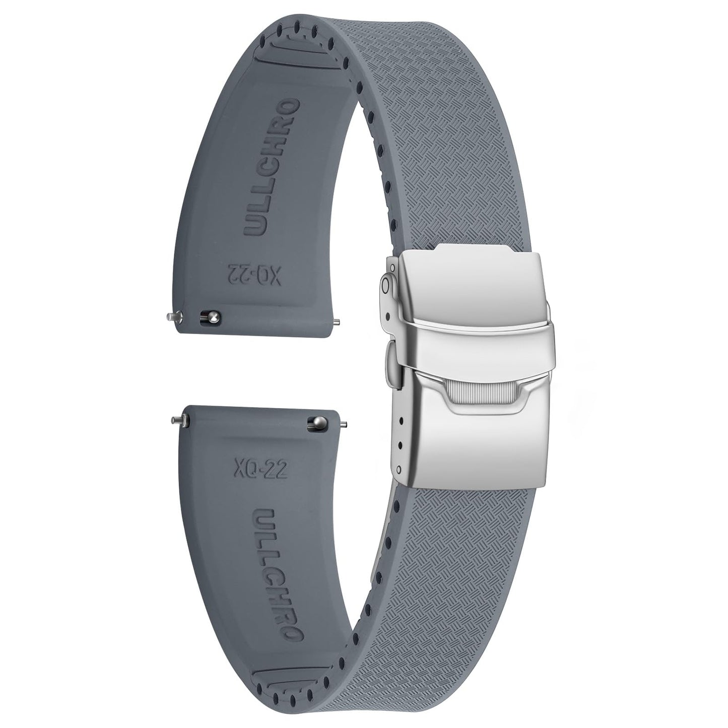 HOTSilicone Watch Band Quick Release Strap FKM Waterproof Watch Bands for Men 20mm 22mm Replacement Strap Sport Rubber Watchband