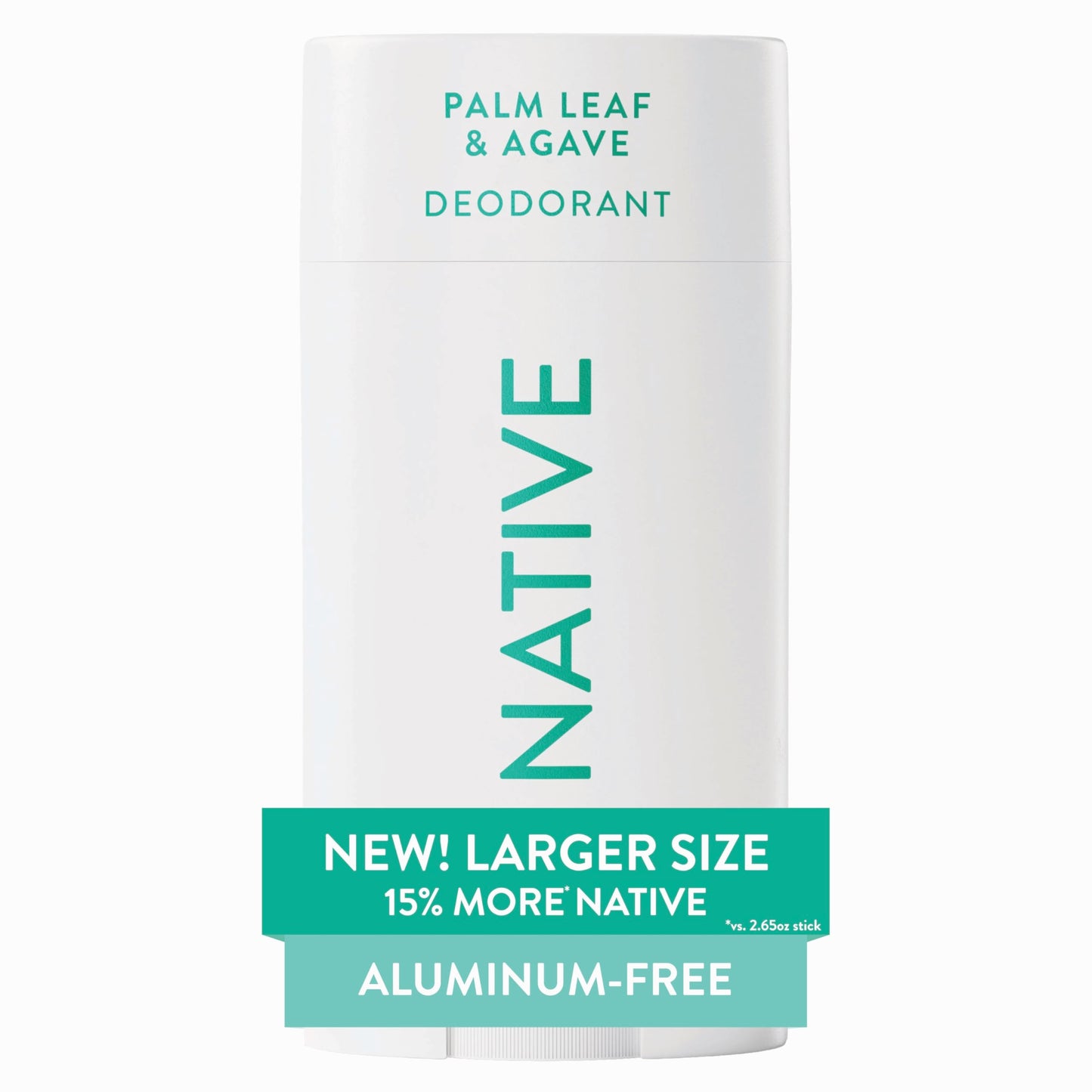 HOTNative Aluminum Free Deodorant, Cashmere & Rain, Large Size Stick, 72 Hour Odor Control, for Women & Men, Contains Naturally Derived Ingredients, 3.1 oz