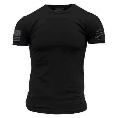 HOTGrunt Style Basic Crew Men's T-Shirt