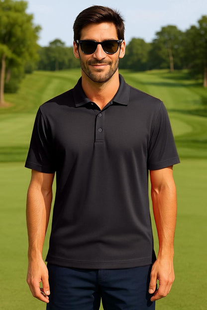 HOTGolf Shirts for Men Regular and Big and Tall Size Golf Polos Dry Fit Mens Polo Shirts Short Sleeve