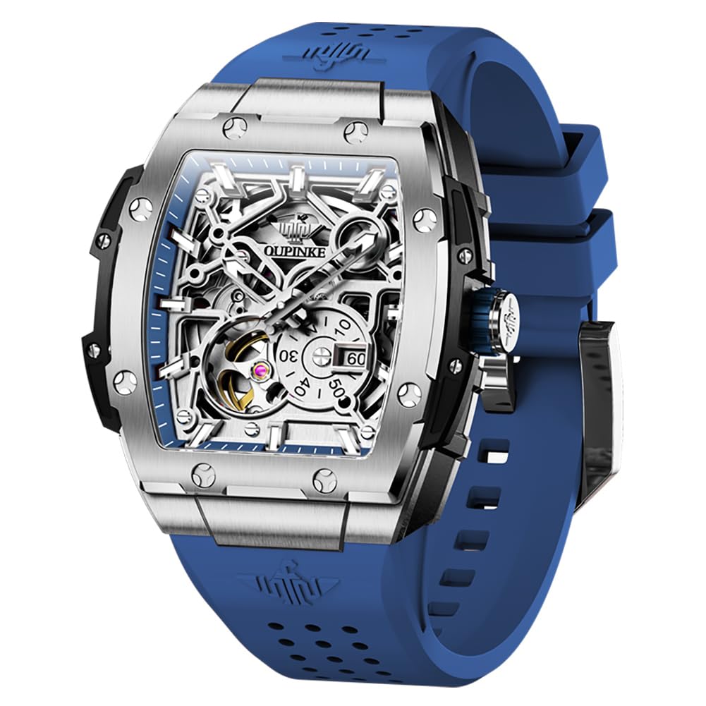 HOTOLEVS Mens Stainless Steel Watch Fashion Luxury Big Face Analog Waterproof