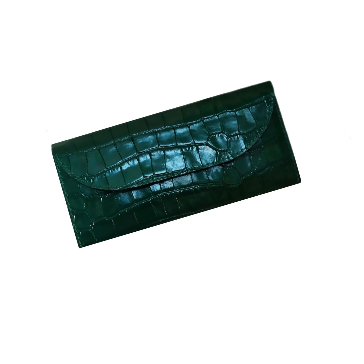 HOTINGVARR Leather Long Wallet for Women, Handmade wallet, Leather Purse, Gift for her (Black)