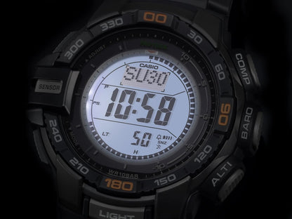 HOTCasio Men's Pro Trek PRG-270-1 Tough Solar Triple Sensor Multifunction Digital Sport Watch