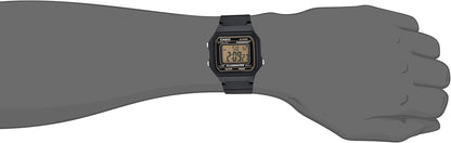 HOTCasio W217H Series | Men’s Digital Watch | 50M WR | 1/100 Second Stopwatch | LED Backlight | Countdown Timer | 100 SEC Chronograph | Daily Alarm | Hourly Time Signal | 7 Year Battery