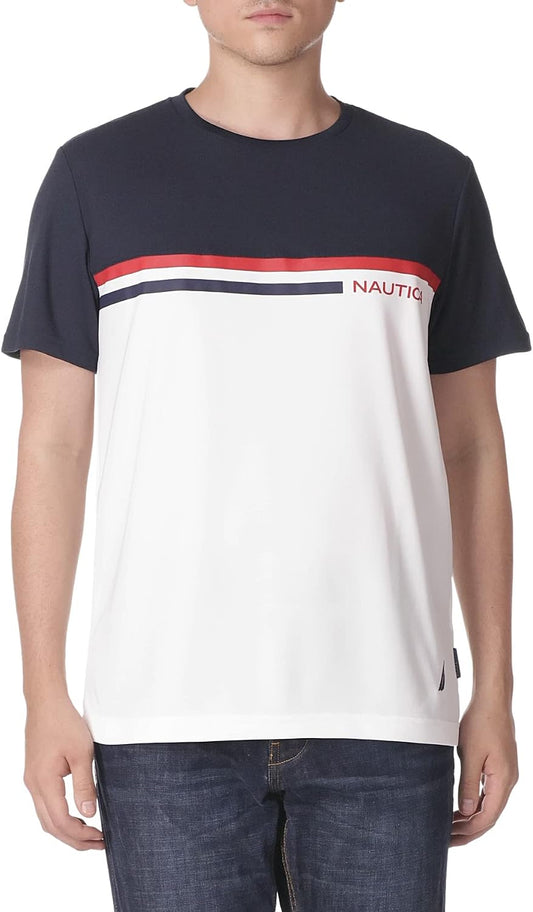 HOTNautica Men's Nautica Men's Navtech Colorblock Tee