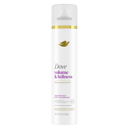 HOTDove Dry Shampoo Spray, Volume & Fullness, Absorbs Oil to Refresh Hair Without Washing, 5 oz (2-Pack)
