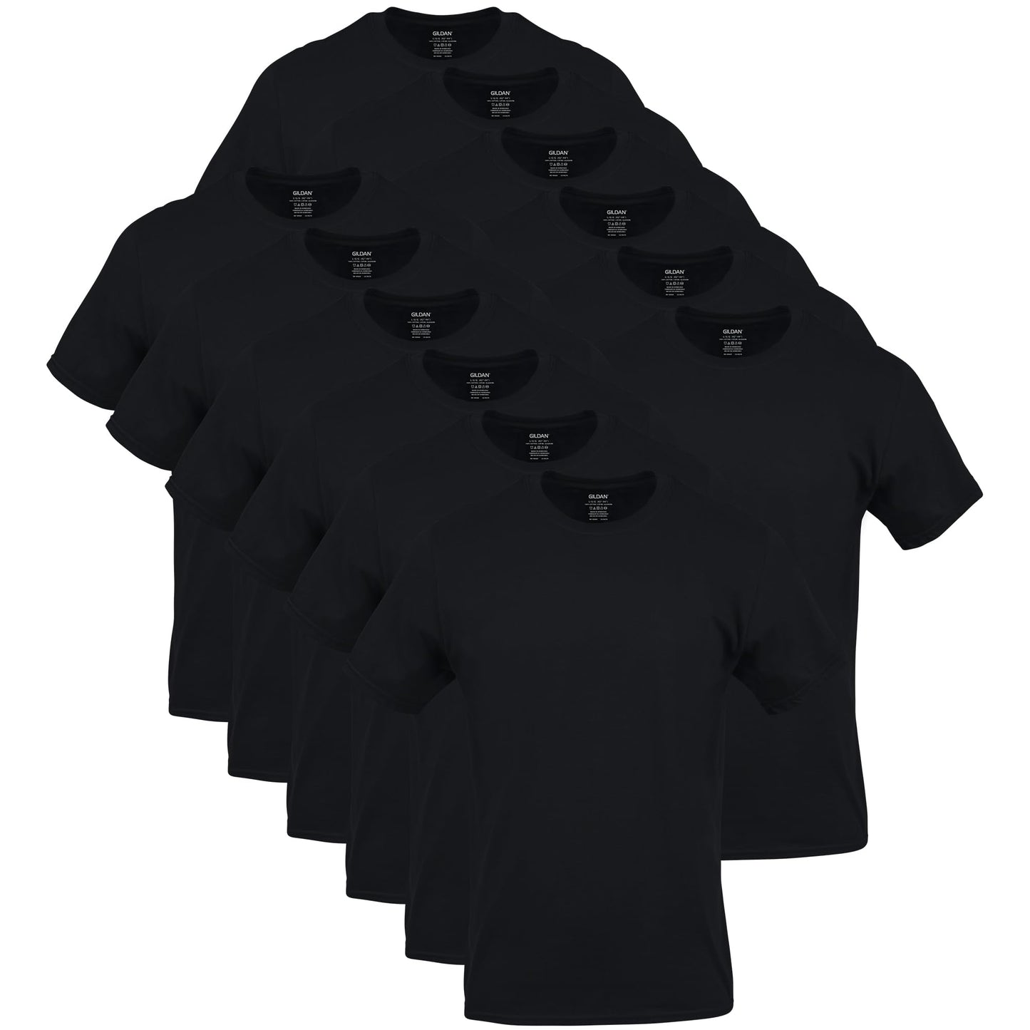 HOTGildan Men's Crew T-Shirts, Multipack, Style G1100
