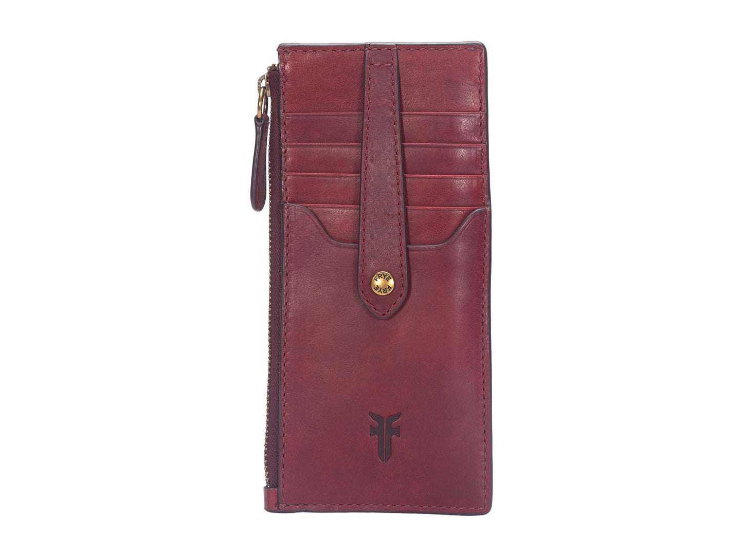 HOTFrye Women's Melissa Snap Card Wallet, Stylish Design with Holder & Slots, Compact for Purse