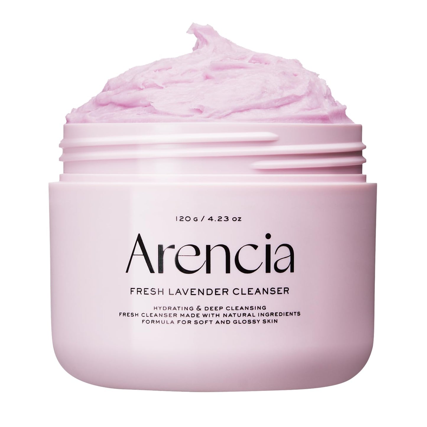 HOTArencia Korean Rice Mochi Face Cleanser - Face Wash, Gentle Scrub All in One for Deep Cleansing, Moisturizing, Pore Minimizing with Rice Water & Green Tea (4.23oz)