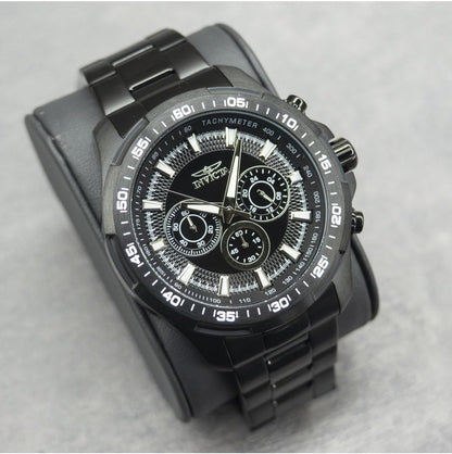 HOTInvicta Speedway Edelstahl Herren Quarzuhrwerk - 48mm