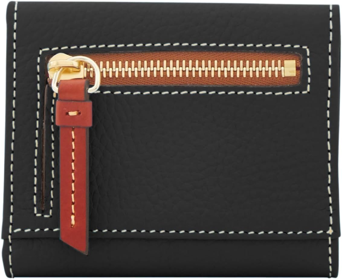 HOTDooney & Bourke Pebble Grain Small Flap Wallet