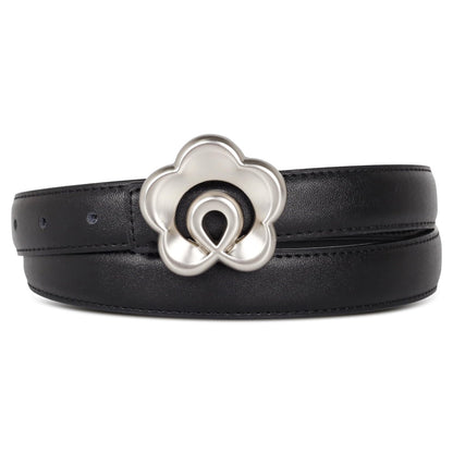 HOTRelang Women's Belts with Gold Buckle, Fashion Waist Band, Elegant Ladies' Belt, Gift for Women