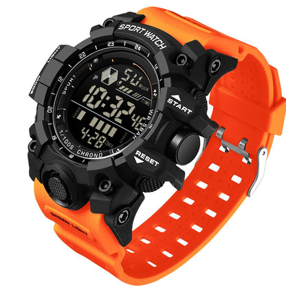 HOTFANMIS Mens Military Multifunction Digital LED Watch Electronic Waterproof Alarm Quartz Sports Watch