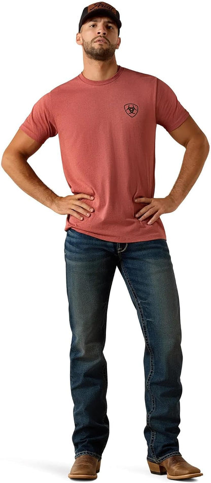 HOTARIAT Men's Banner Badge T-Shirt