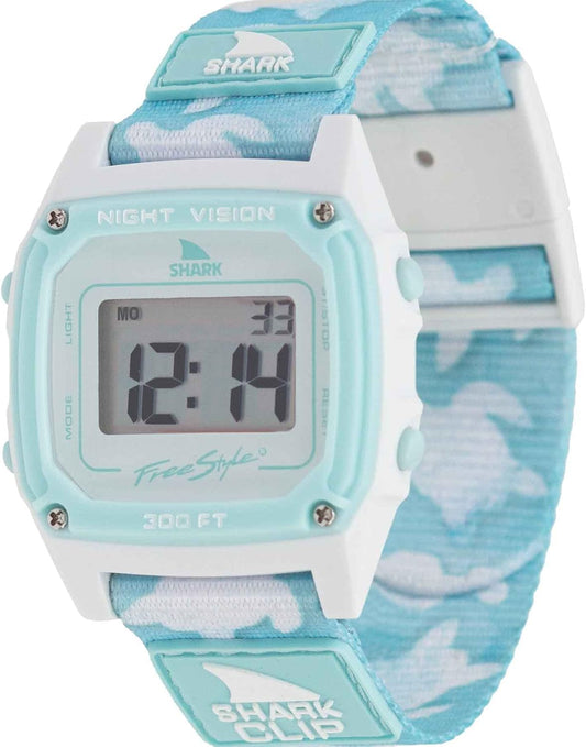 HOTFreestyle Shark Classic Clip Trippy Turtle Aqua Unisex Watch FS101128