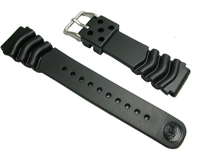 HOTSEIKO Genuine Divers Urethane Rubber Watch Band DAL0BP 22mm