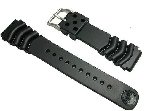 HOTSEIKO Genuine Divers Urethane Rubber Watch Band DAL0BP 22mm