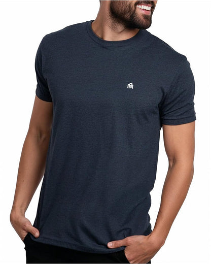 HOTMens T Shirts Soft Cotton Crew Neck Athletic Fit Casual Tees S-4XL | Soft cotton blend casual tee shirts with 4-way stretch - tag-free athletic fit for gym, work & casual wear. A go-to gift.