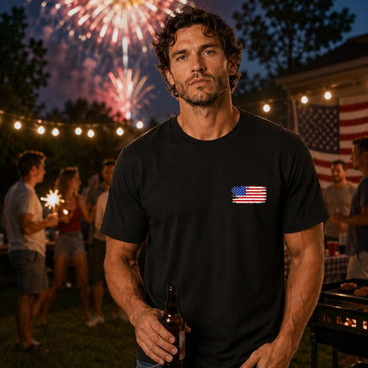HOTMen's America 250 Shirt Patriotic USA Flag Graphic T Shirt We The People 1776 2026 Vintage Fourth of July Tee