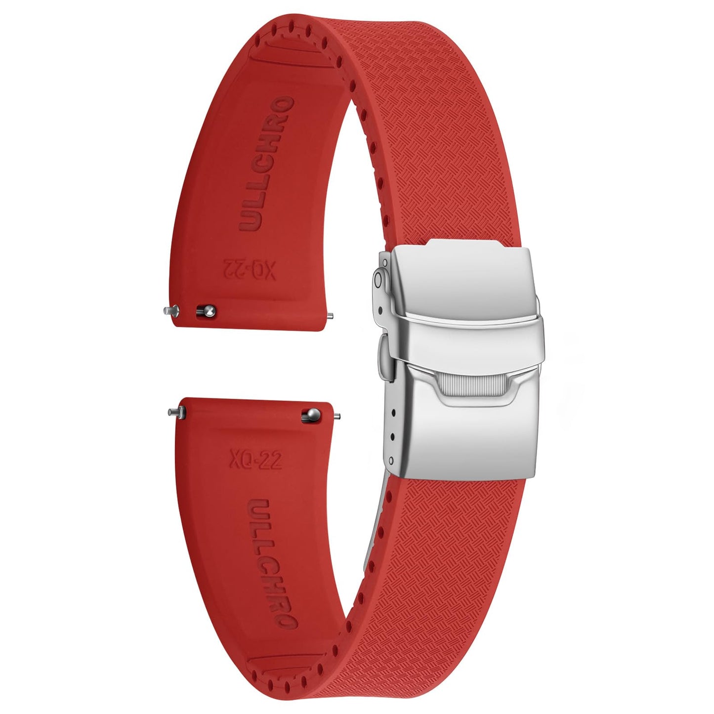HOTSilicone Watch Band Quick Release Strap FKM Waterproof Watch Bands for Men 20mm 22mm Replacement Strap Sport Rubber Watchband