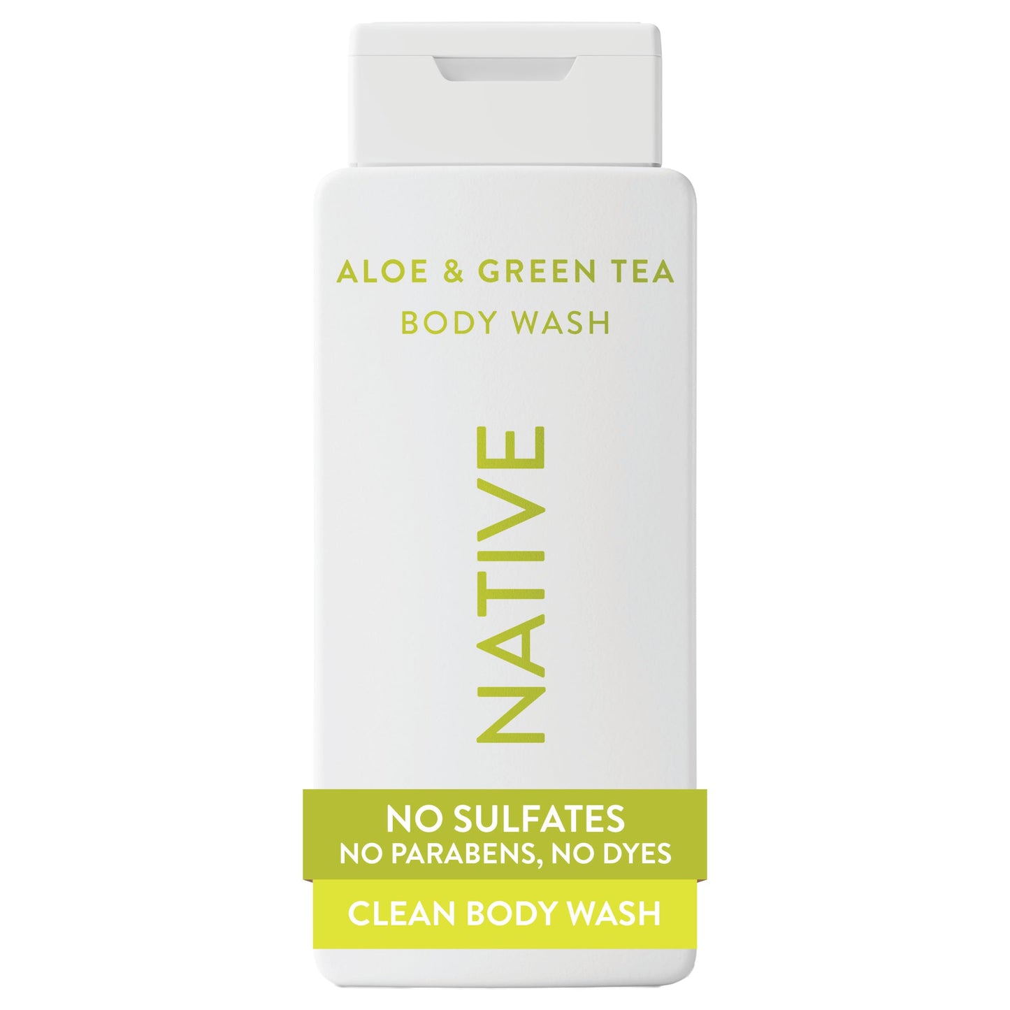 HOTNative Clean Body Wash, Gentle & pH-balanced for Sensitive Skin, 24-Hr Freshness for Men & Women, Vegan & Cruelty-Free, Free of Sulfates, Parabens & Phthalates, Sea Salt & Cedar, 18 fl oz