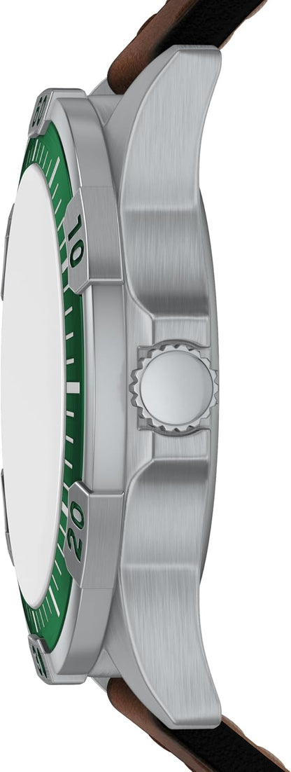 HOTFossil Men's Watch, Garrett Multifunction Stainless Steel Watch for Men