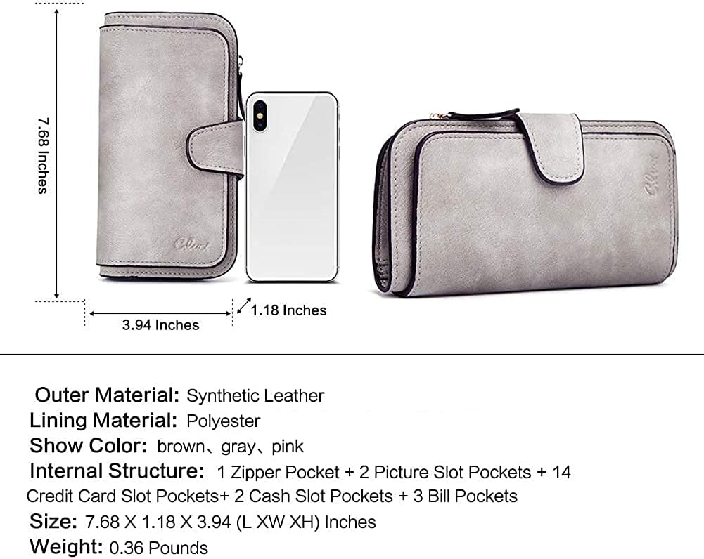 HOTCLUCI Sling Bag for Women Bundles with Women Wallet