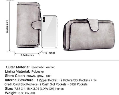 HOTCLUCI Sling Bag for Women Bundles with Women Wallet