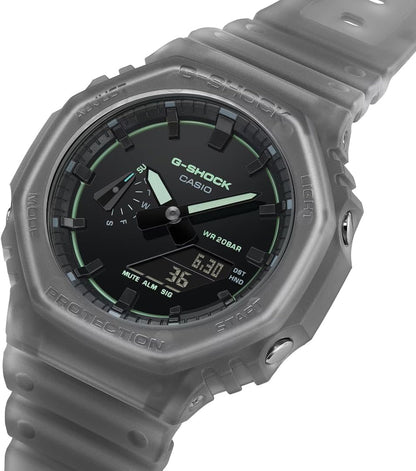 HOTCasio G-Shock Smoke Light Analog-Digital Gray Resin Watch GA2100K-1A