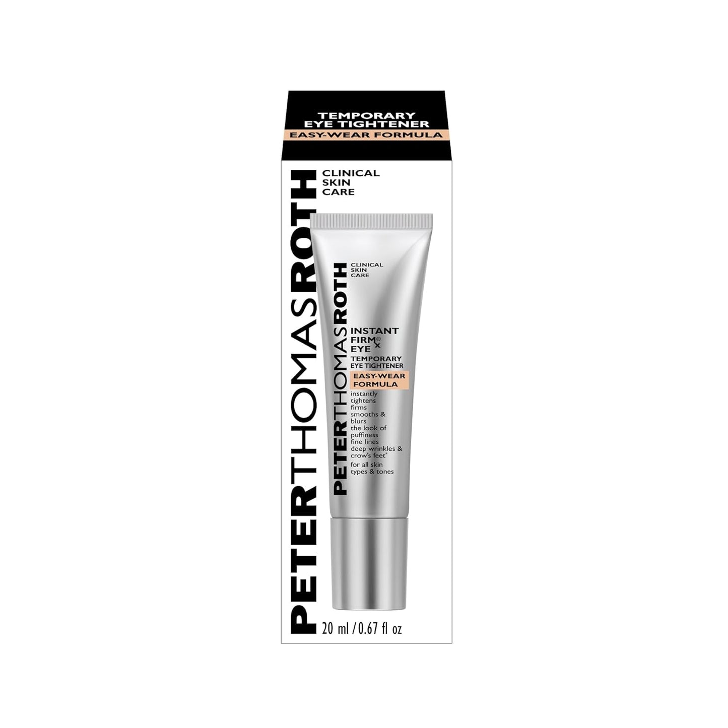 HOTPeter Thomas Roth | Instant FIRMx® Eye Temporary Eye Tightener Easy-Wear Formula | For Firming Under-Eye Bags & Wrinkles