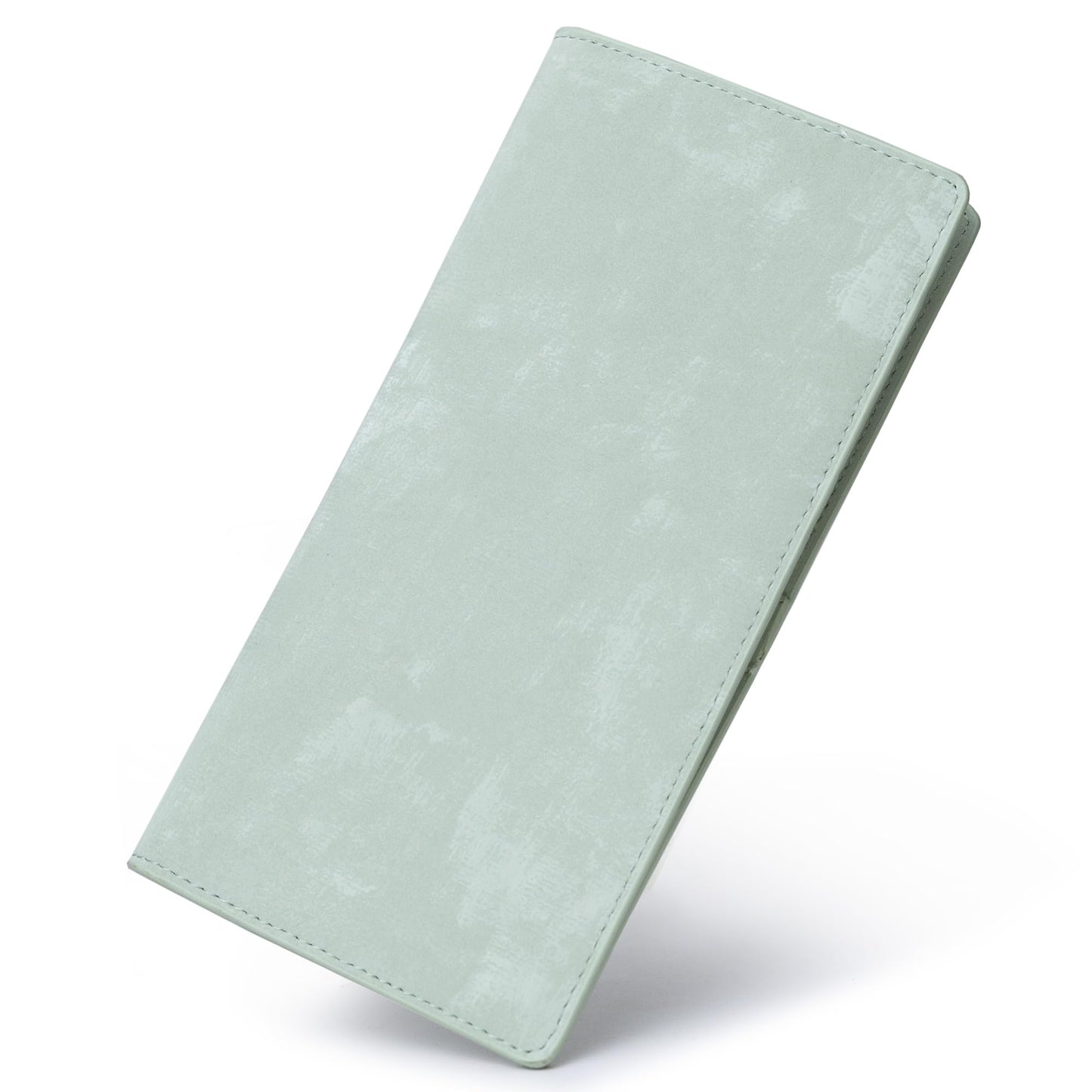 HOTBveyzi Ultra Slim Thin Leather RFID Blocking Credit Card Holder Bifold Clutch Wallets for Women