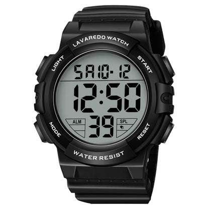 HOTMens Digital Watch, Sport Military Watches for Men Waterproof LED Screen Large Face Tactical Watch with Backlight Alarm Stopwatch Wrist Watch