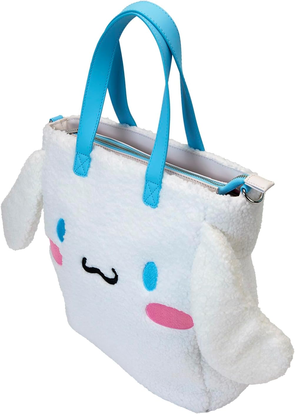 HOTLoungefly Sanrio Cinnamoroll Sherpa Tote Bag with Coin Bag