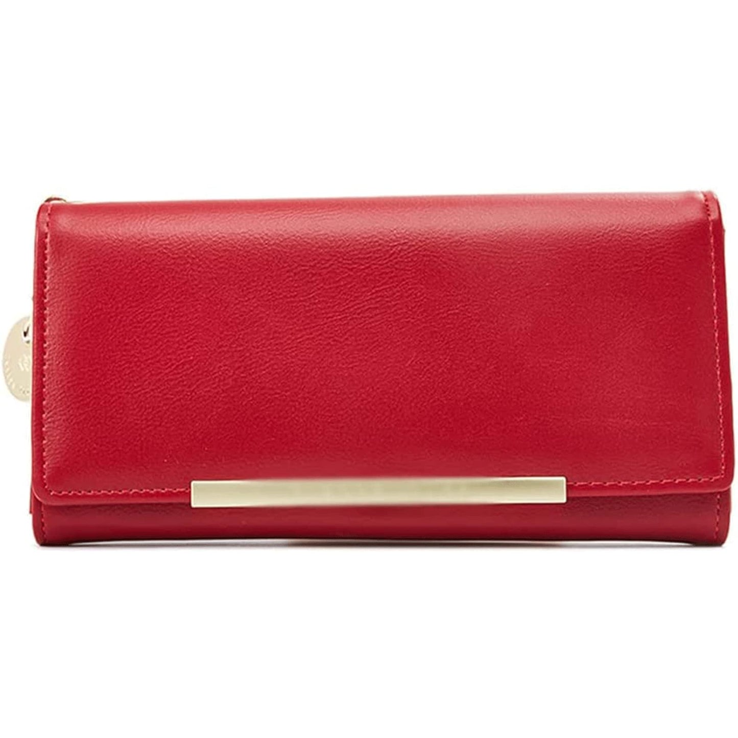 HOTSpacious & Functional Leather Wallet Multifunction Luxury Women Many Departments Large Capacity Purses Fashion Female Card Holder Billfold Long Clutch Purse
