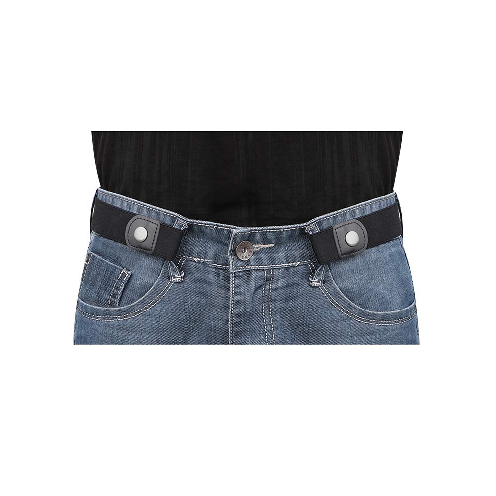 HOTXZQTIVE No Buckle Invisible Elastic Stretch Belt for Men/Women Fits waist 24-50in Father Day Gift