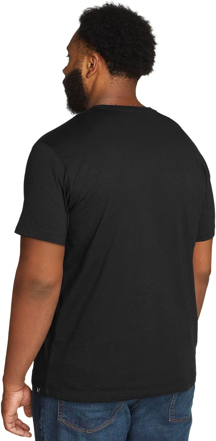 HOTEddie Bauer Men's Legend Wash Classic Short Sleeve Cotton Tee Crewneck T-Shirt