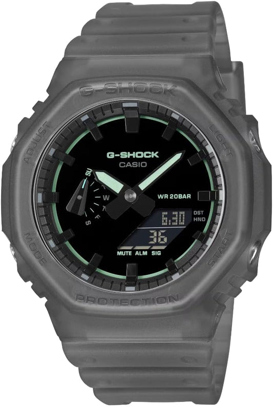 HOTCasio G-Shock Smoke Light Analog-Digital Gray Resin Watch GA2100K-1A