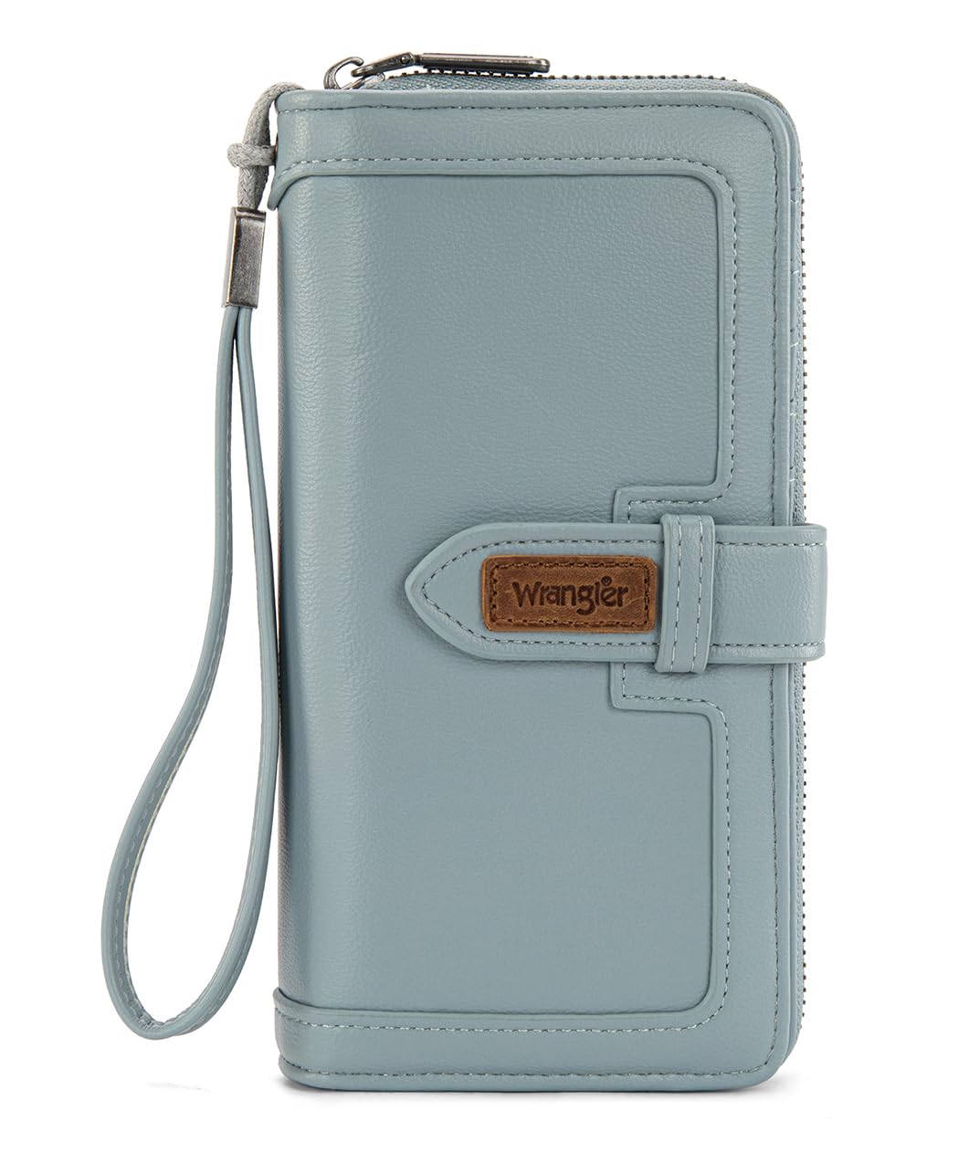 HOTX Wrangler Women's Wallets Bifold Wristlet Wallets for Women Large Capacity Credit Card Wallet with ID Window