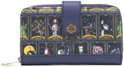 HOTLoungefly Disney Nightmare Before Christmas Allover Print Tarot Wallet