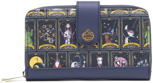 HOTLoungefly Disney Nightmare Before Christmas Allover Print Tarot Wallet