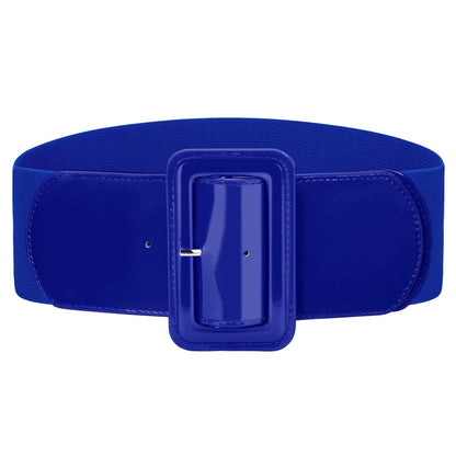 HOTVONMELLI Stretchy Wide Women Belts Elastic Vintage Belts for Women Fashion Ladies Waist Belt for Dress