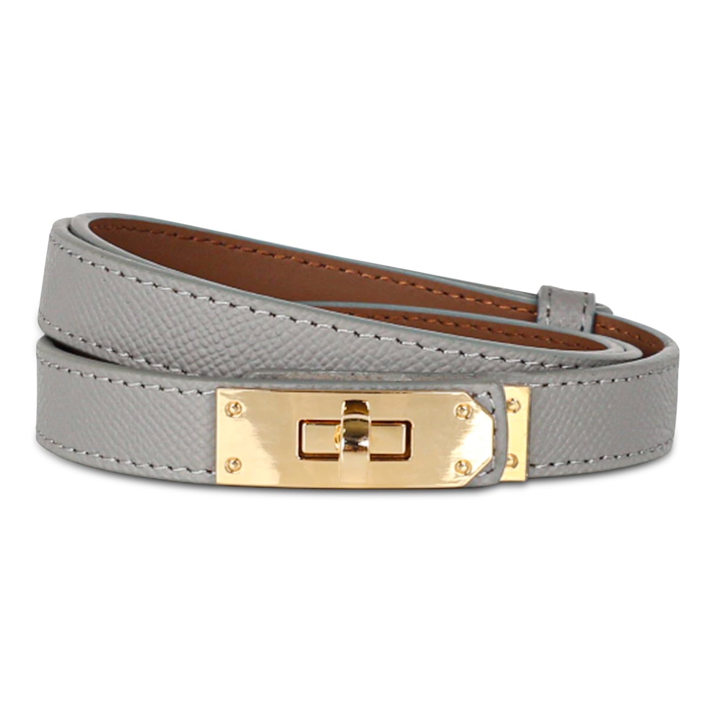 HOTAurolran Women's Leather Belt with Buckle - Ideal for Dresses, Jeans, and Coats