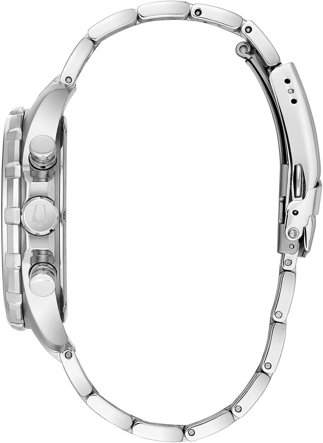 HOTBulova Men's Marine Star Series B Stainless Steel 6-Hand Chronograph Quartz Watch, Blue Dial Style: 96B256