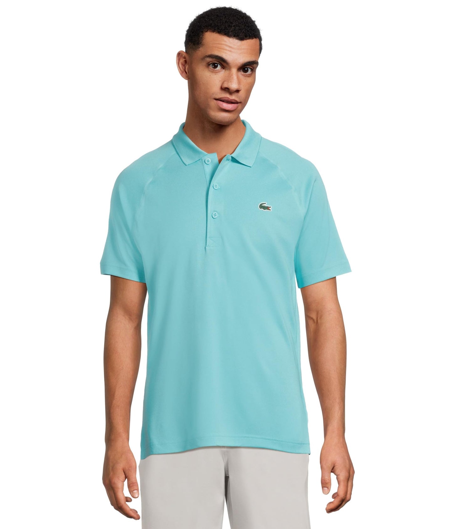 HOTLacoste Men's Regular Fit UV Protect Golf Polo Shirt