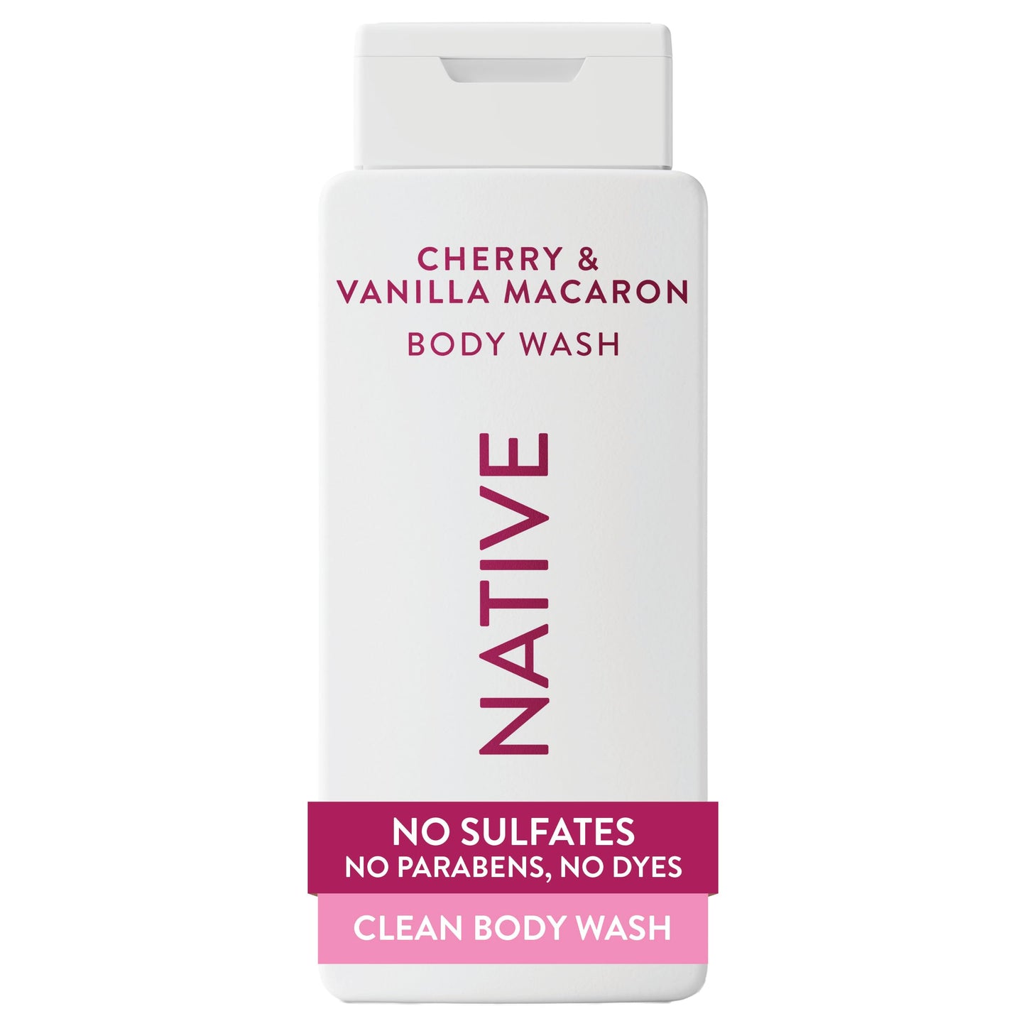 HOTNative Clean Body Wash, Gentle & pH-balanced for Sensitive Skin, 24-Hr Freshness for Men & Women, Vegan & Cruelty-Free, Free of Sulfates, Parabens & Phthalates, Sea Salt & Cedar, 18 fl oz
