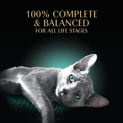 HOTSheba Perfect Portions Cuts Wet Cat Food, Multipack, 2.6 oz, 24 ct | Grain-free, Chicken, Salmon & Turkey flavors, protein-rich, no corn or soy, essential vitamins & minerals, twin-pack trays