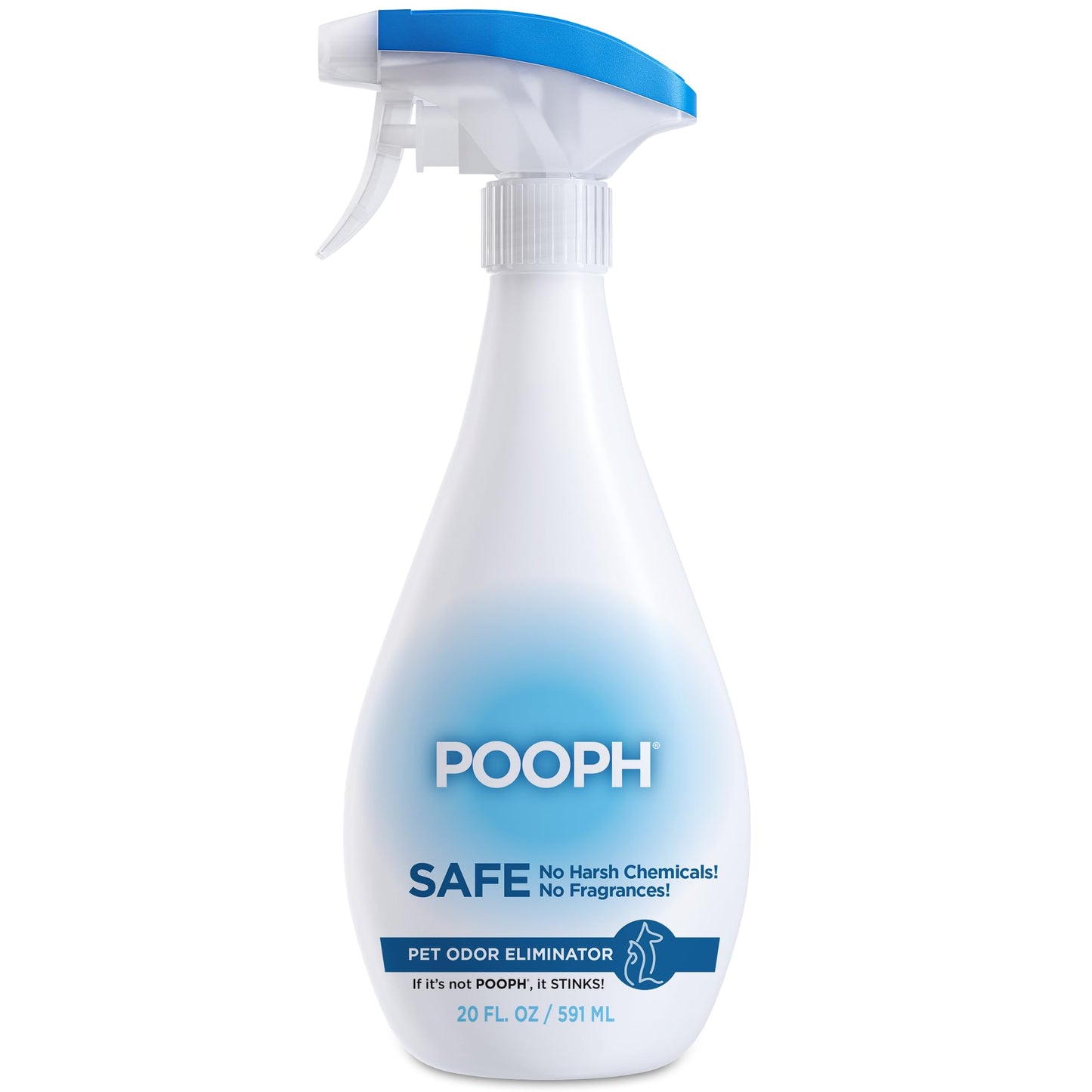HOTPooph Pet Odor Eliminator, 32oz - Eliminates Odors at the Molecular Level, Dogs, Cats, Freshener, Eliminator, Urine, Poop, Pee, Deodorizer, Nature’s, Puppy, Fresh, Clean, Furniture, Potty