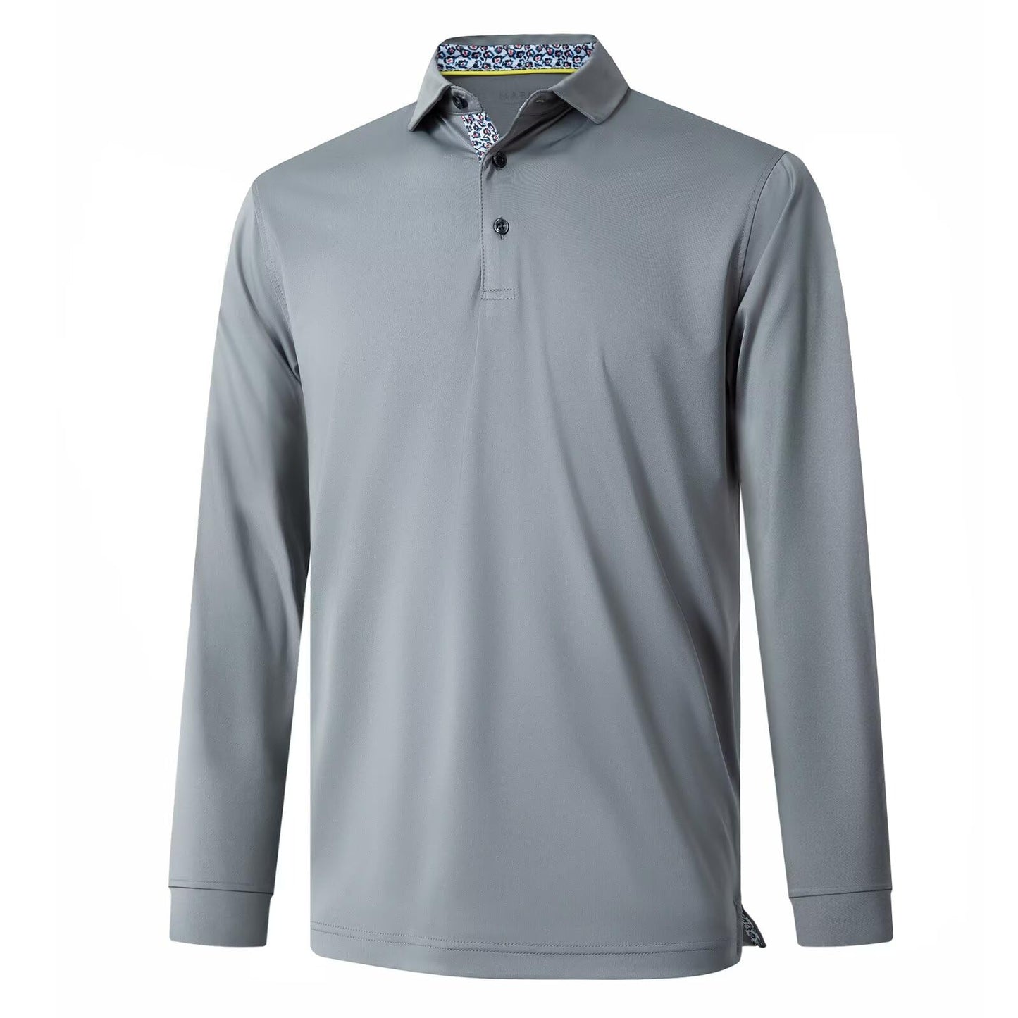 HOTMens Polo Shirts Short and Long Sleeve Casual Solid Stylish Dry Fit Performance Designed Collared Golf Polo Shirts for Men