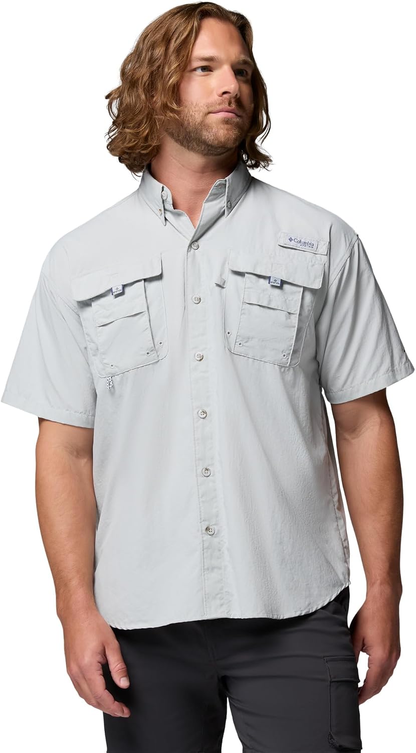 HOTColumbia Men's PFG Bahama II Short Sleeve Fishing Shirt